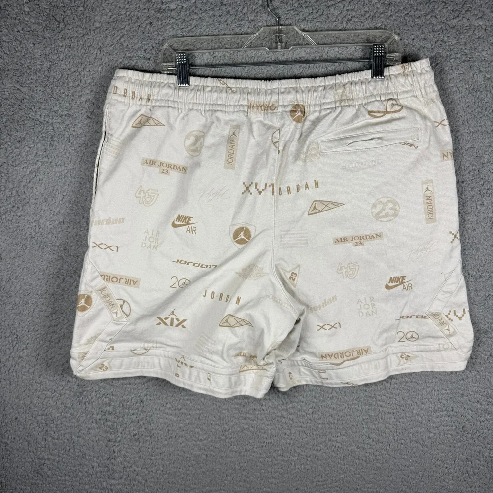 Nike‎ Air Jordan Flight Heritage Premium Shorts Phantom Mens XL DX9724-030